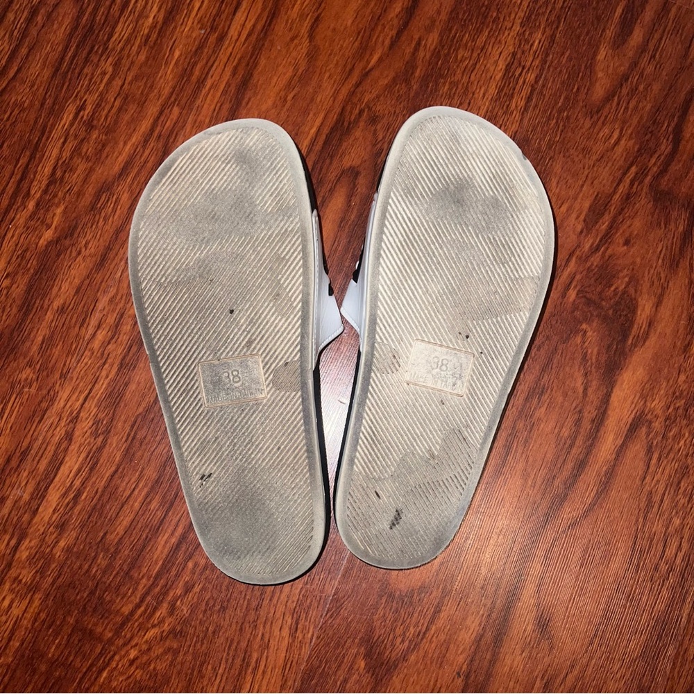 Hugo Boss Black and White Slip-On Loafers - Picture 4 of 5